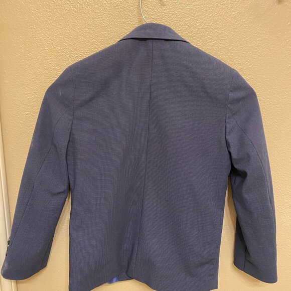Boys Rich Blue Blazer, Van Heusen Flex (Size 8) - Picture 2 of 4